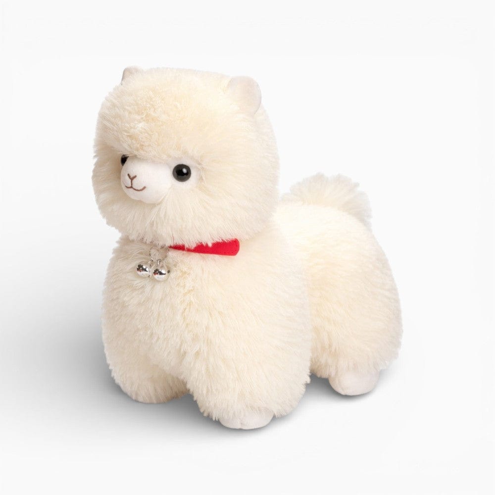 Alpaca Plush with Collar and Bell My Plushie