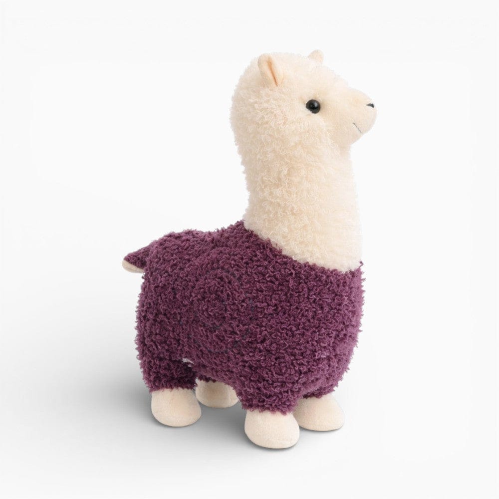 Alpaca Plush with Colourful Body and White Head My Plushie