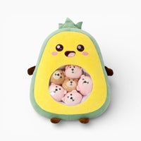 Avocado Plush with Small Plush Toys My Plushie