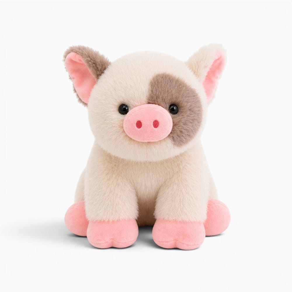 Beige Pig Plush My Plushie