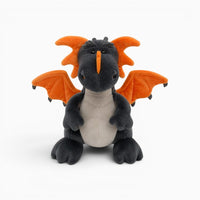 Black and Orange Dragon Plush My Plushie