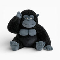 Black Giant Gorilla Plush My Plushie