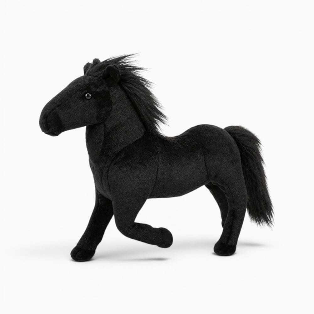 Black Horse Plush My Plushie