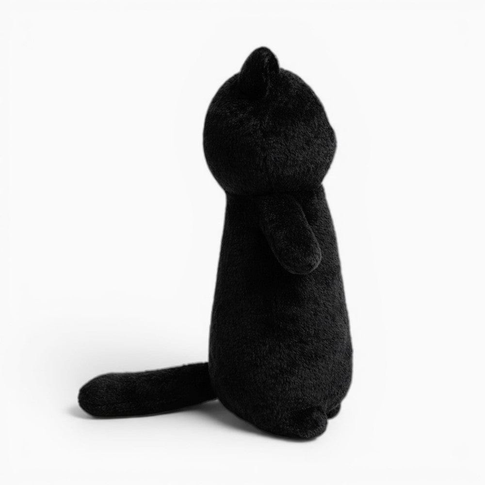 Black Kawaii Cat Plush Pillow My Plushie