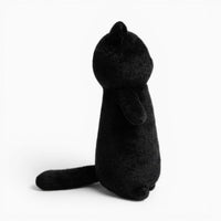 Black Kawaii Cat Plush Pillow My Plushie