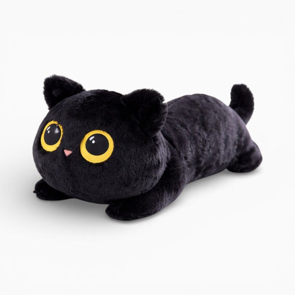 Black Kawaii Cat Plushie My Plushie