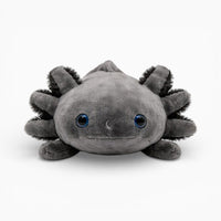 Black Realistic Axolotl Plush My Plushie