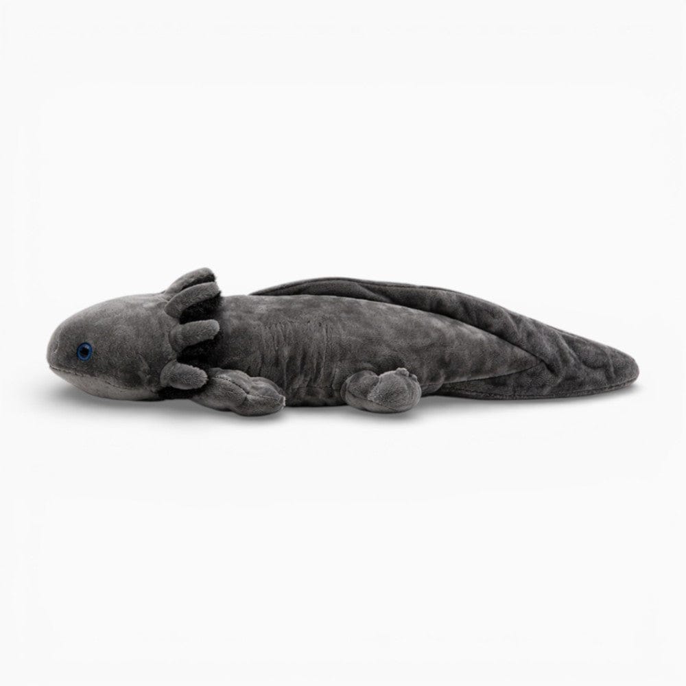 Black Realistic Axolotl Plush My Plushie