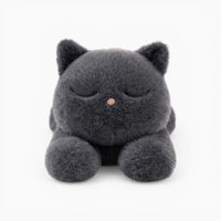 Black Soft Lying Cat Plush My Plushie