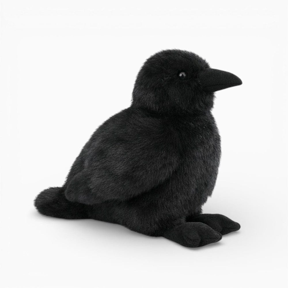 Black Soft Raven Plush My Plushie