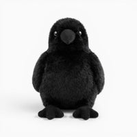 Black Soft Raven Plush My Plushie