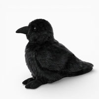 Black Soft Raven Plush My Plushie