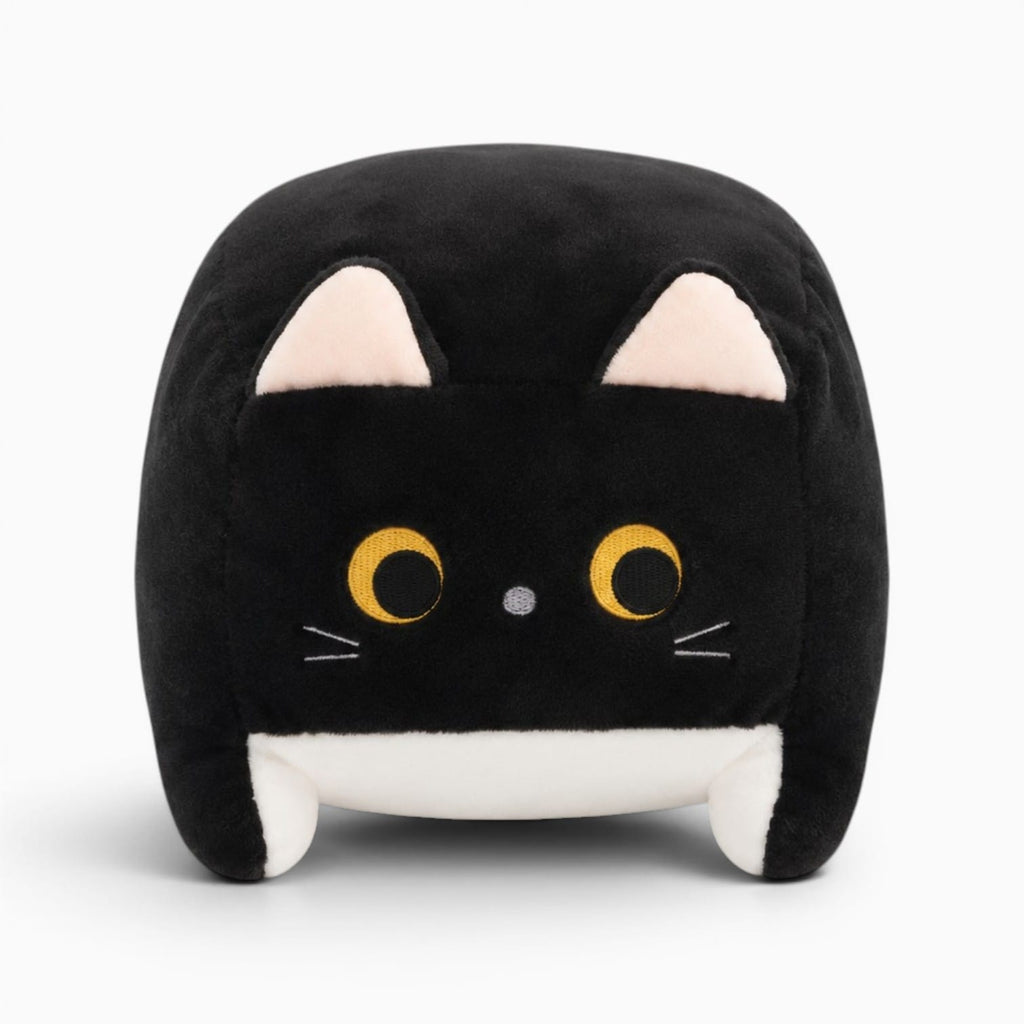 Black Square Cat Plush My Plushie