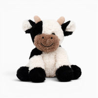 Black White Cow Plush My Plushie