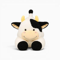 Black White Large Cow Plush My Plushie