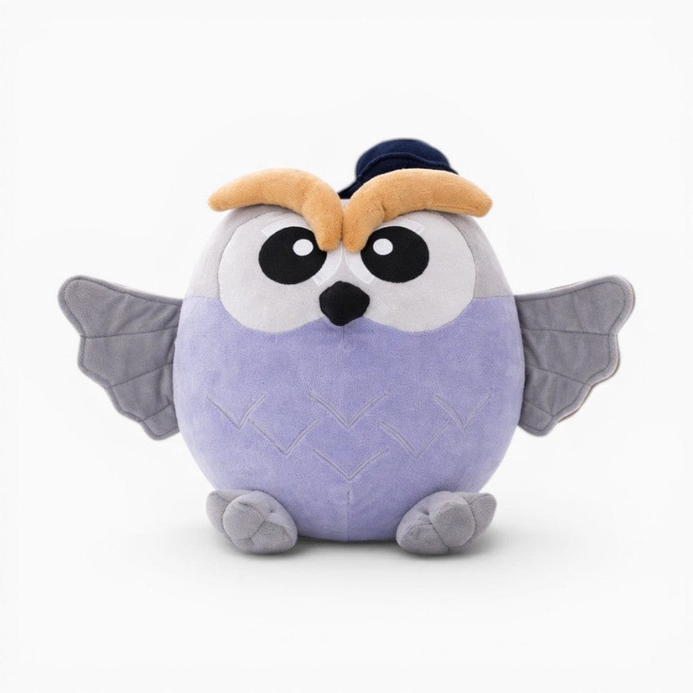 Blue Cartoon Owl Plush My Plushie