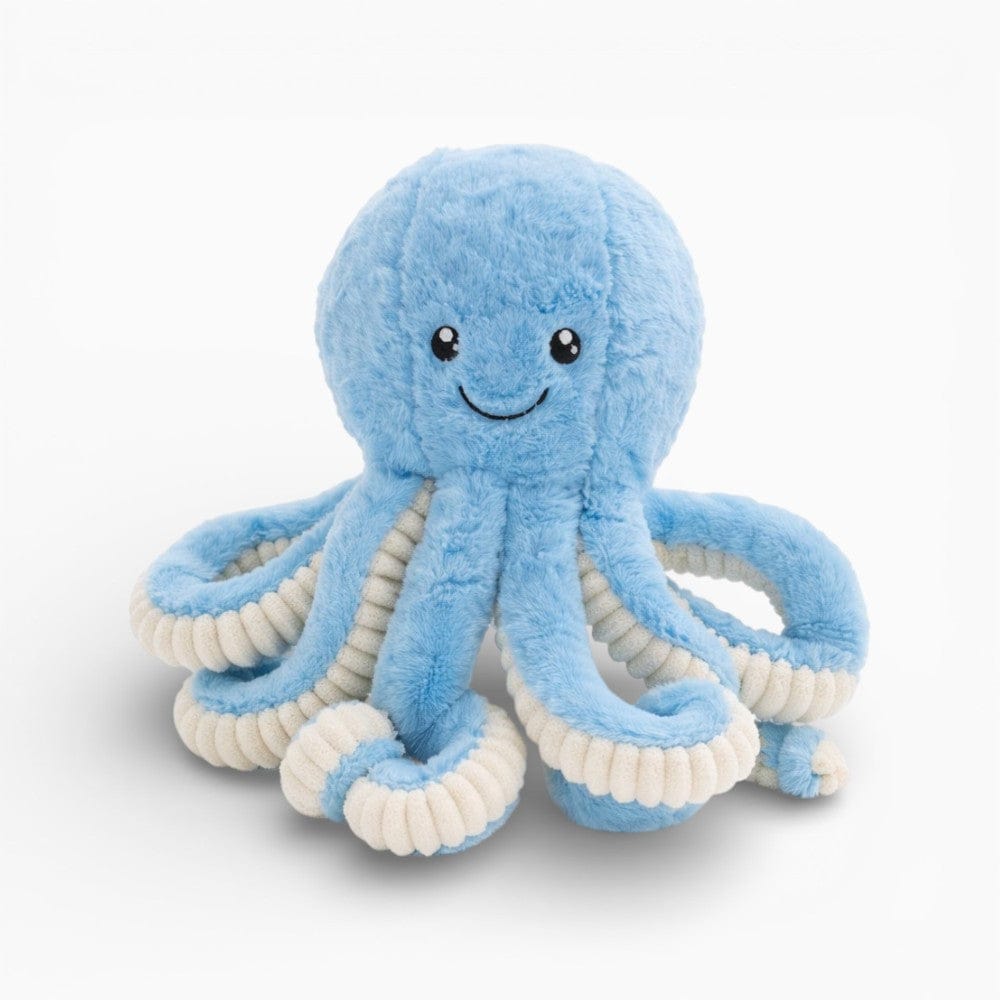 Blue Octopus Plush with Tentacles My Plushie