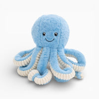 Blue Octopus Plush with Tentacles My Plushie
