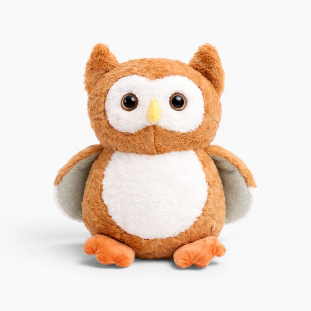 Brown Cartoon Design Owl Plush My Plushie