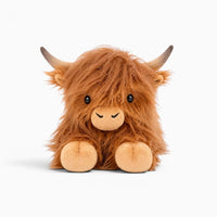 Brown Cotton Highland Cow Plush My Plushie