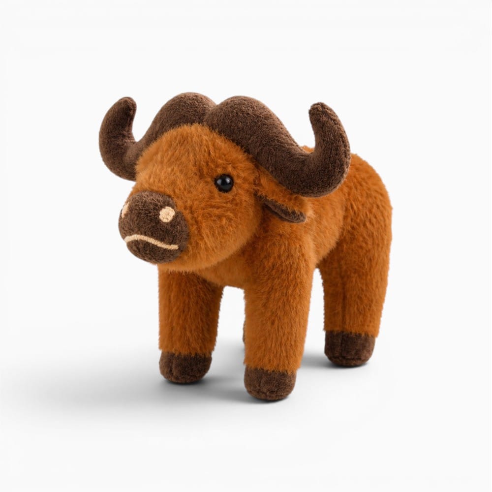 Brown Highland Cow Plush My Plushie