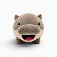 Brown Hippo Plush My Plushie