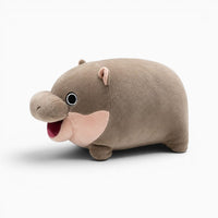Brown Hippo Plush My Plushie