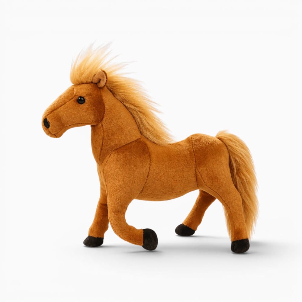 Brown Horse Plush My Plushie