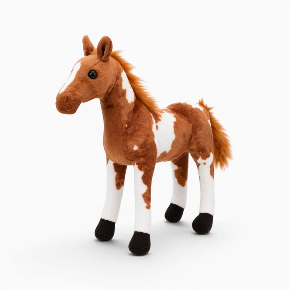 Brown White Horse Plush My Plushie