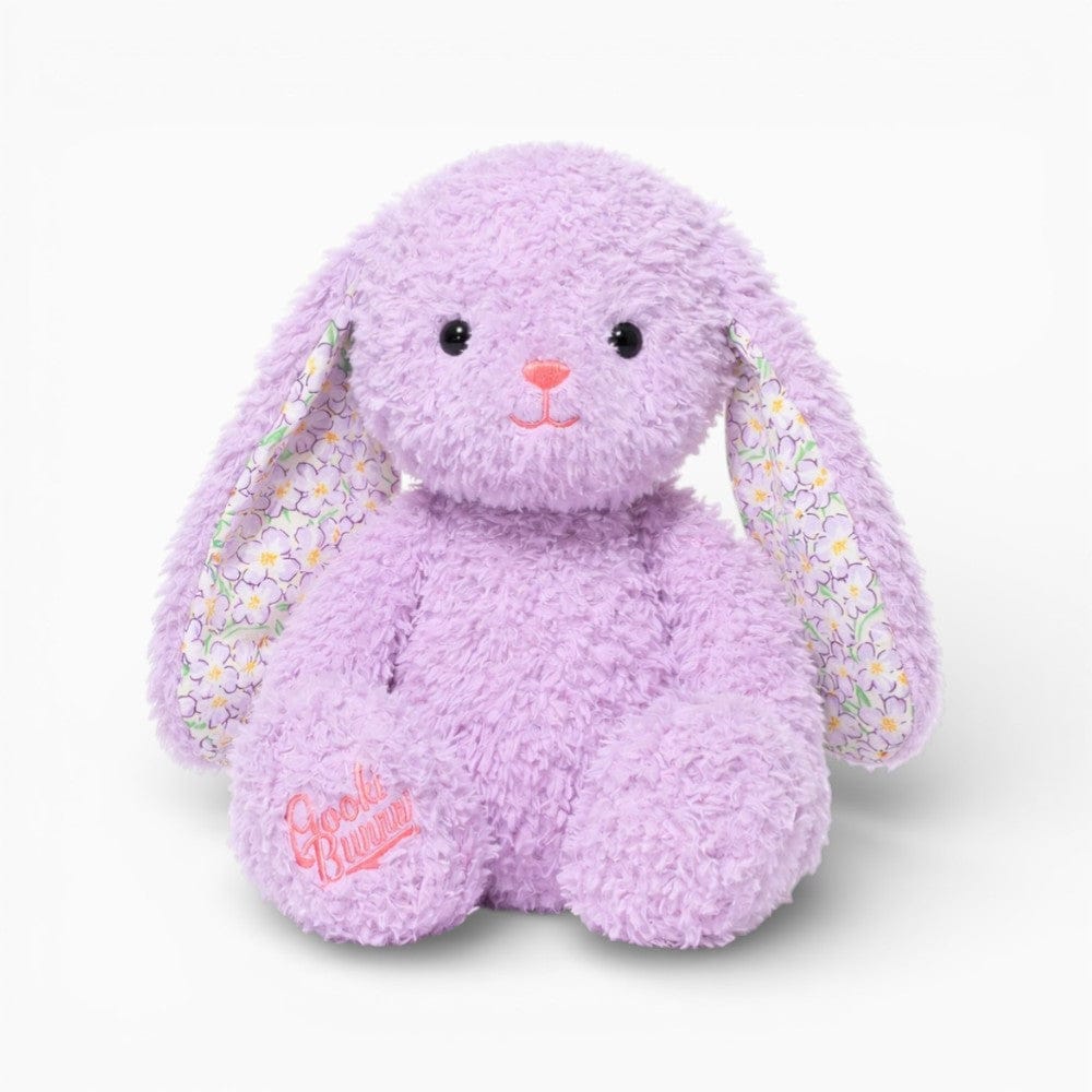 Bunny Plush with Floral Pattern Kawaii Plush Toy Purple My Plushie