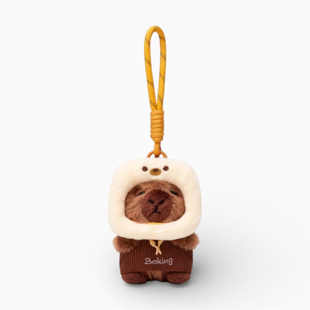 Capybara Keychain with Costume My Plushie