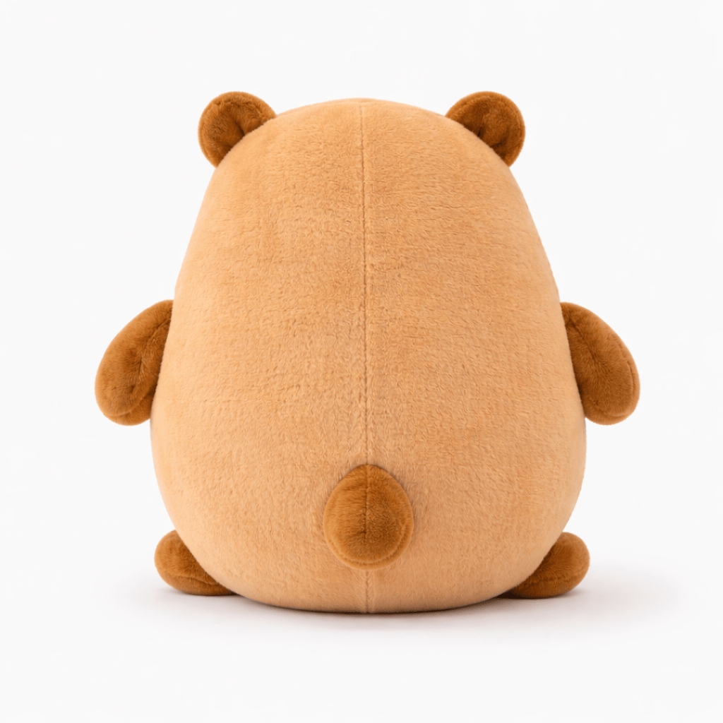 Capybara Pillow with Snack Compartment My Plushie