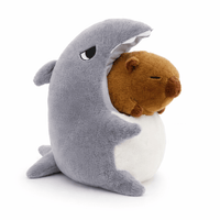 Capybara Plush in Shark Costume My Plushie