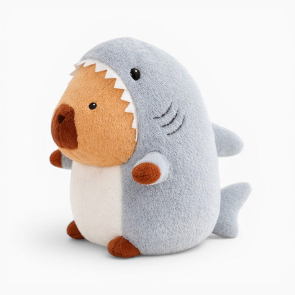 Capybara Plush in Shark Costume Plush Toy My Plushie