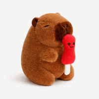 Capybara Plush with Ice Lolly on Stick My Plushie