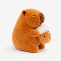 Capybara Plush with Nut My Plushie