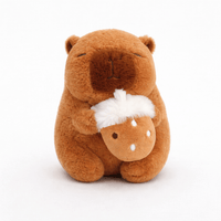 Capybara Plush with Nut My Plushie