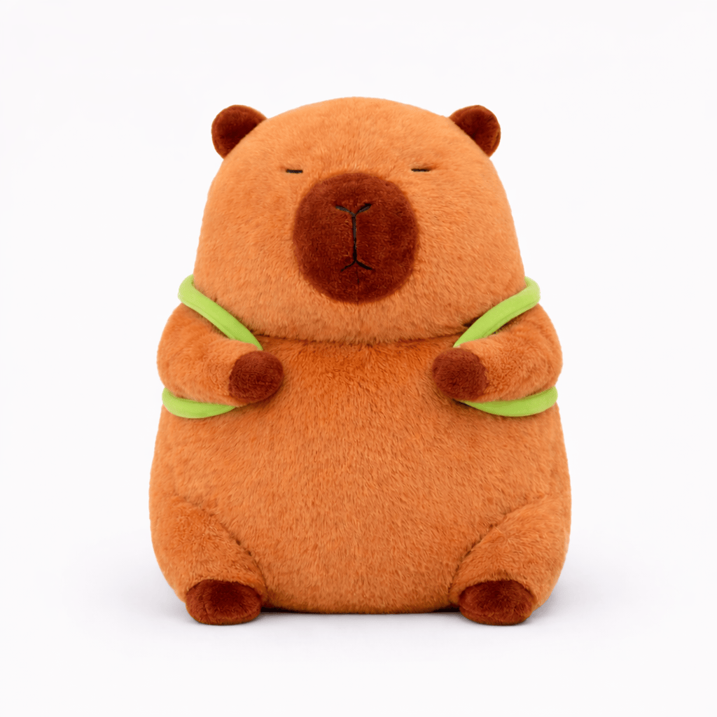 Capybara Plush with Turtle Backpack My Plushie