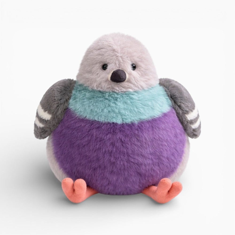 Chubby Fluffy Dove Plush My Plushie