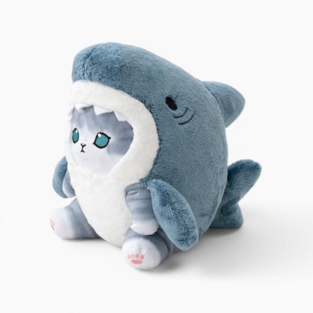 Colourful Kawaii Shark Cat Plush My Plushie