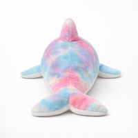 Colourful Large Rainbow Dolphin Plush My Plushie