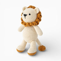 Crochet Beige Lion Plush My Plushie