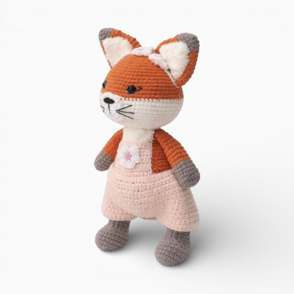Crochet Fox Plush for Baby My Plushie