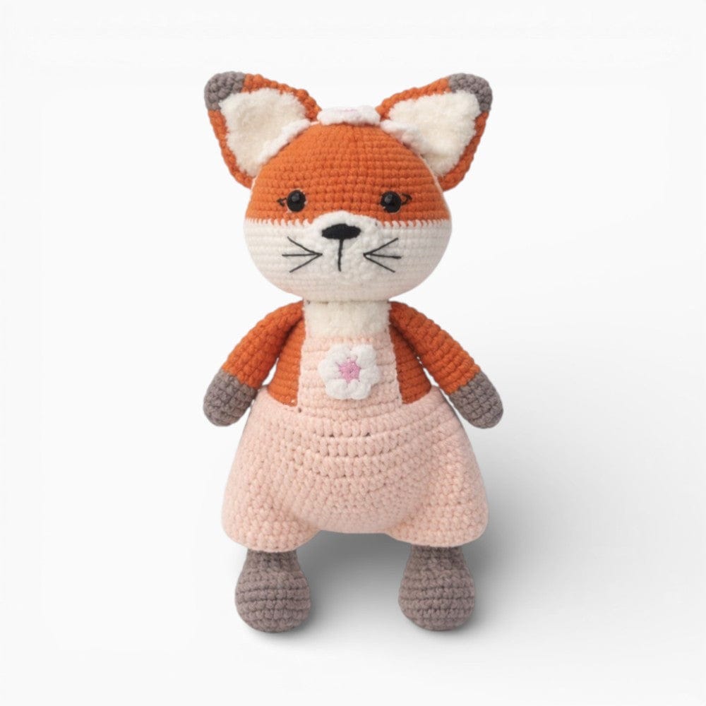 Crochet Fox Plush for Baby My Plushie