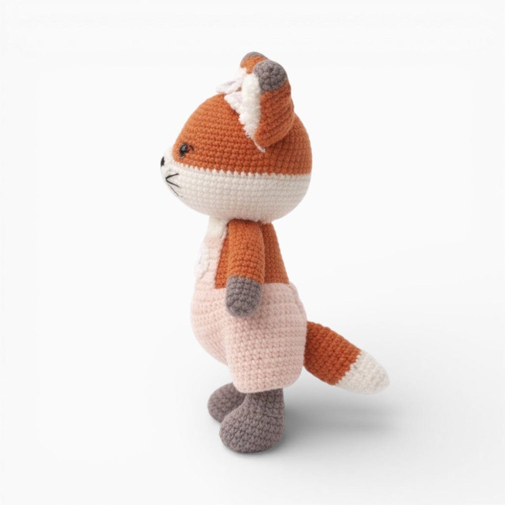 Crochet Fox Plush for Baby My Plushie