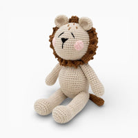 Crochet Lion Plush with Mane My Plushie
