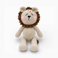 Crochet Lion Plush with Mane My Plushie