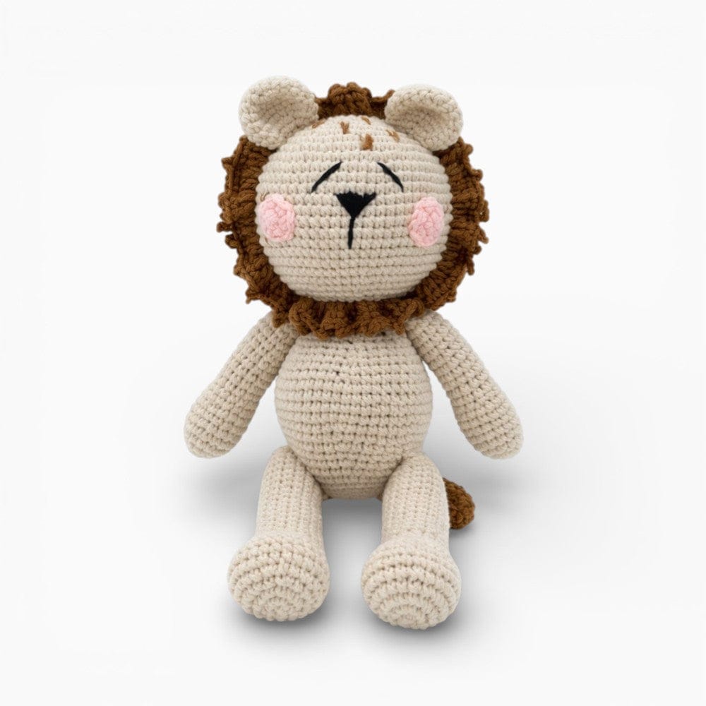 Crochet Lion Plush with Mane My Plushie