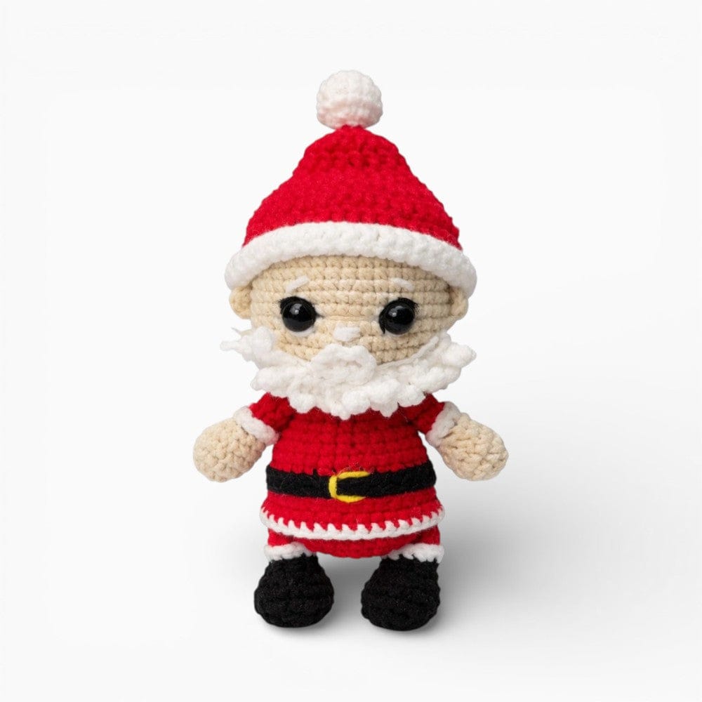 Crochet Santa Doll with Red Hat My Plushie