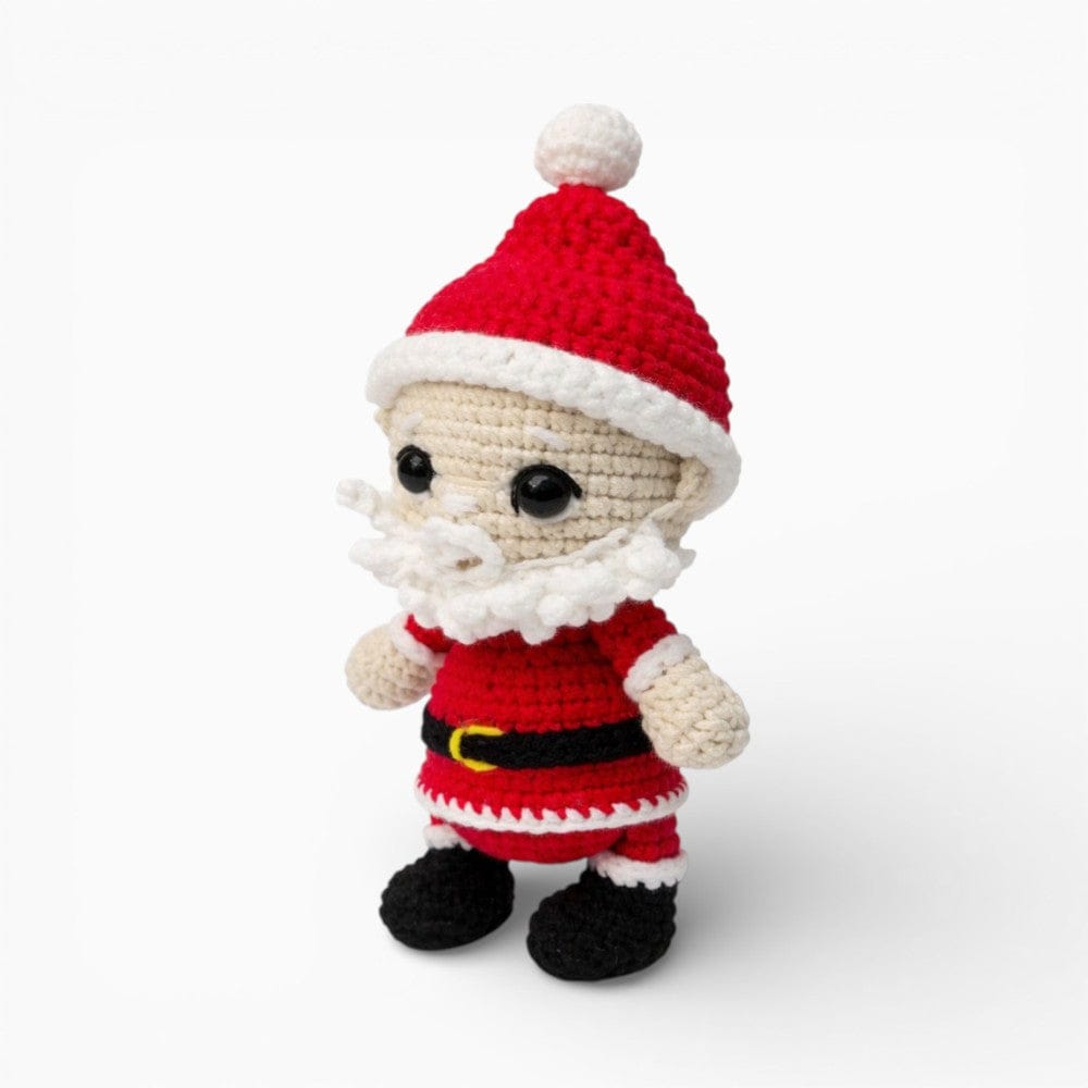 Crochet Santa Doll with Red Hat My Plushie